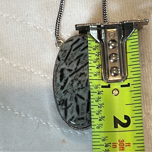 #246 Zebra 🦓 Jasper Handcrafted Necklace NWOT - Picture 8 of 15